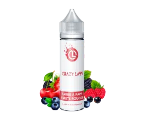 BARBE A PAPA FRUITS ROUGES - 50ML - CRAZY LAB