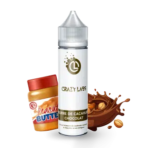 BEURRE DE CACAHUETE CHOCOLAT - 50ML - CRAZY LAB
