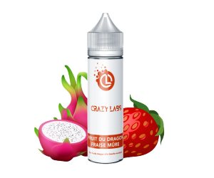 DRAGON FRAISE MURE - 50ML - CRAZY LAB