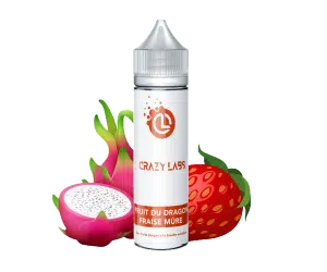 DRAGON FRAISE MURE - 50ML - CRAZY LAB