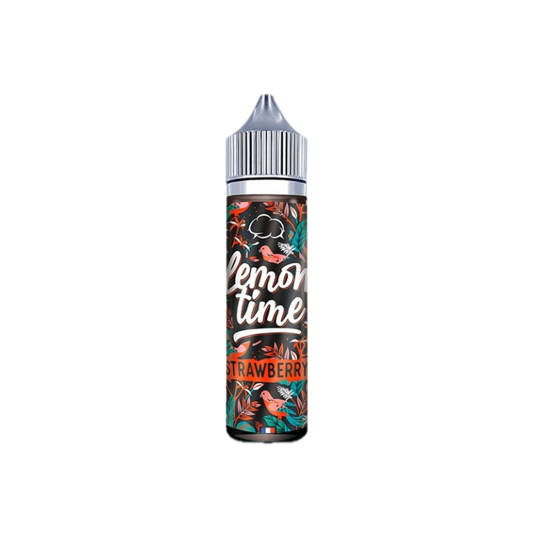 strawberry-50ml-lemon-time-by-eliquid-france avec arrière-plan supprimé