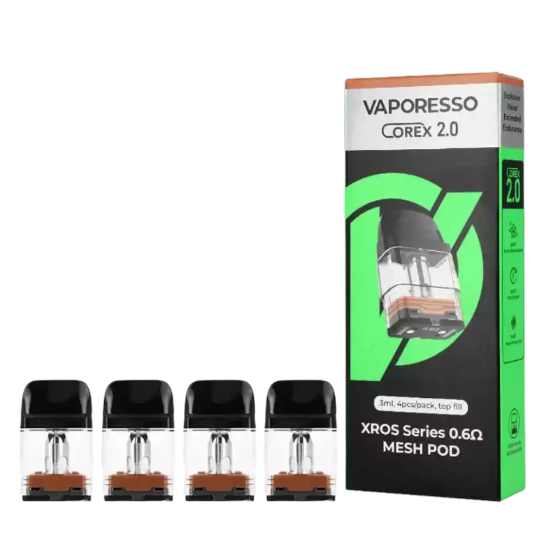 Cartouches XROS Series Vaporesso COREX Mesh compatibles gamme XROS
