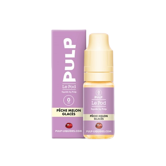 PÊCHE MELON GLACÉS - LE POD - PULP