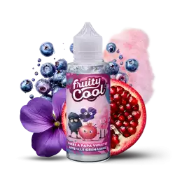 BARBE A  PAPA VIOLETTE MYRTILLE  - 100ML -  FRUITY COOL