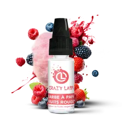 BARBE À PAPA FRUITS ROUGES - CRAZY LAB
