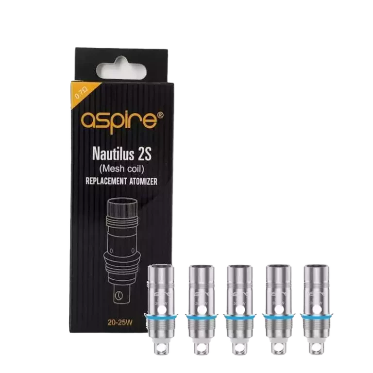 Résistances Nautilus Aspire Mesh et BVC compatibles Nautilus