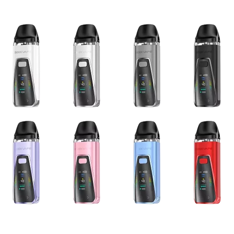 Kit Digi Pro Geekvape 40W pod compact alliage zinc batterie 2000mAh LED RGB cartouche JR 5ml
