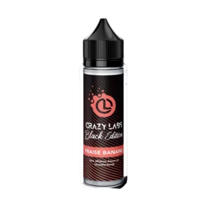 FRAISE BANANE - 50 ML - CRAZY LAB BLACK EDITION