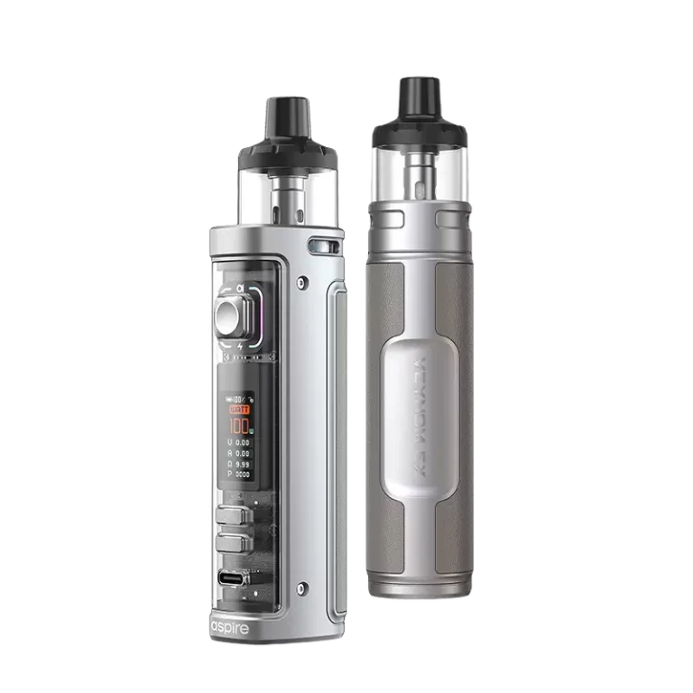 Kit Veynom EX Aspire 100W accu 18650 21700 cartouche 5ml écran TFT couleur