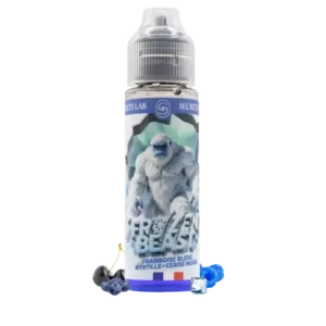 E-liquide Frozen Beast Framboise Bleue Myrtille Cerise Noire 50ml Secret's Lab frais 50/50