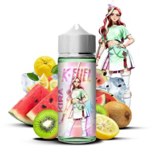 E-liquide kira K-Fuel 100ml Maison Fuel pasteque kiwi yuzu frais 30/70
