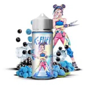 E-liquide Zia K-Fuel 100ml Maison Fuel framboise bleue cassis frais 30/70