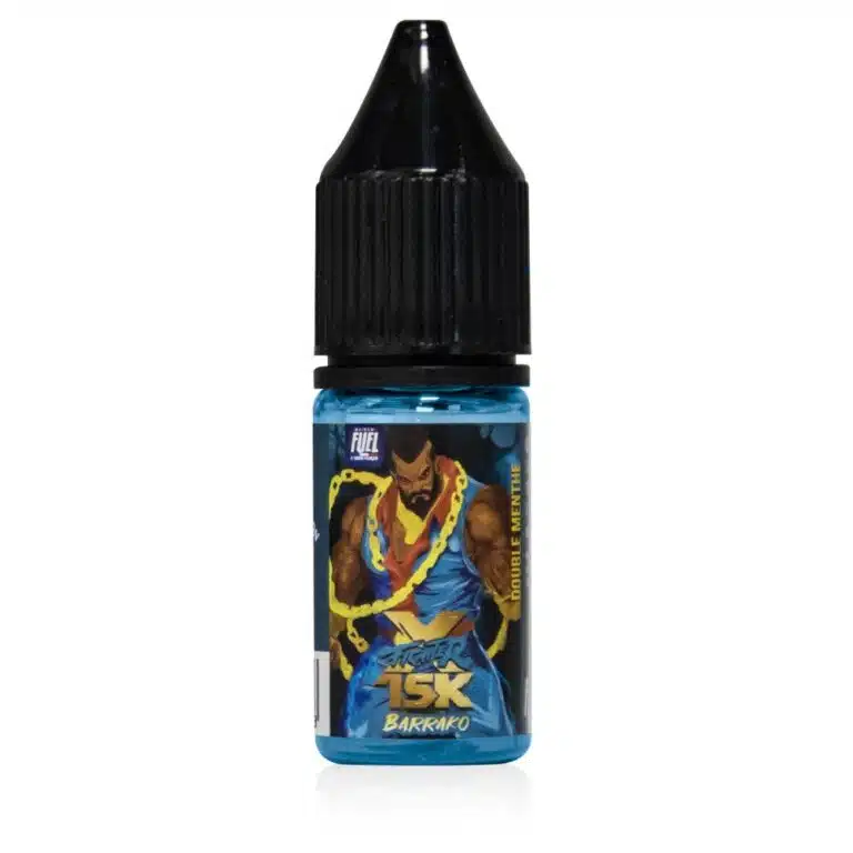E-liquide Barrako Salt 20mg Fighter Fuel 10ml double menthe